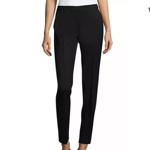 Lafayette 148 Bleecker Coffee Melange Pants Sz 12